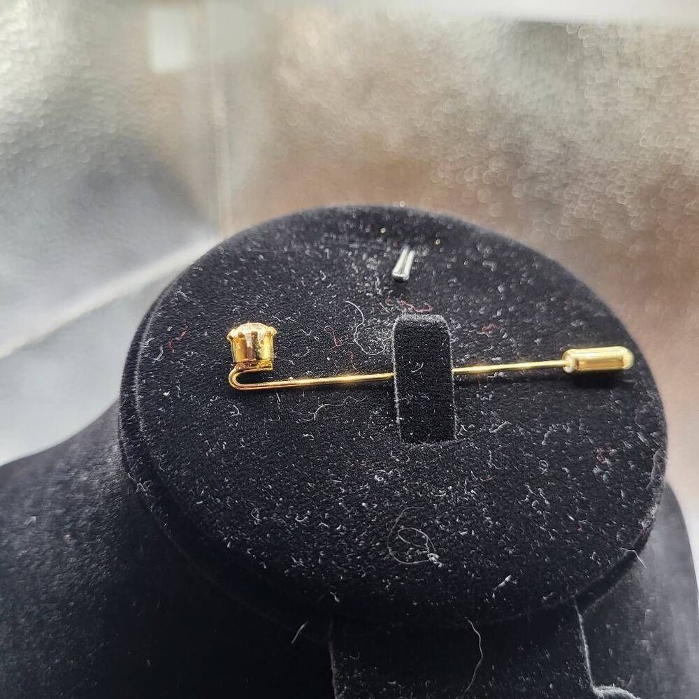 Antique Crystal Hat Pin